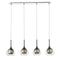 Decorative Luminaire In Smoked Grey LL00007